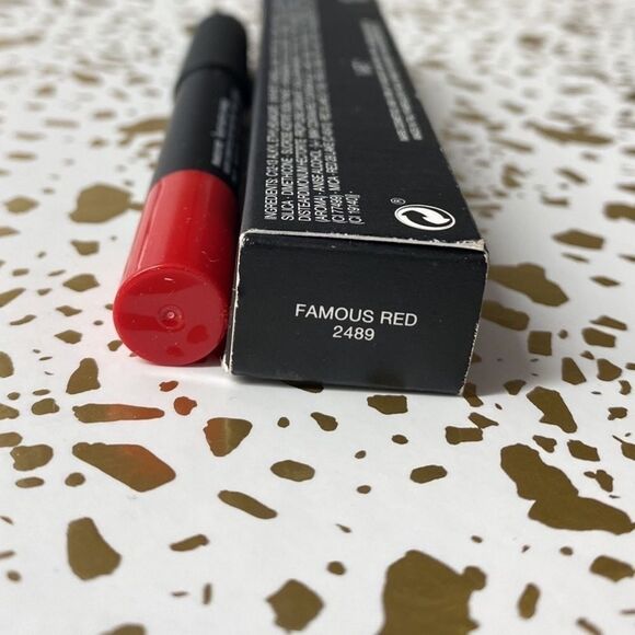 NARS Velvet Matte Lip Pencil in “Famous Red” #2489 Net wt. 0.08oz. NWT - Picture 7 of 7